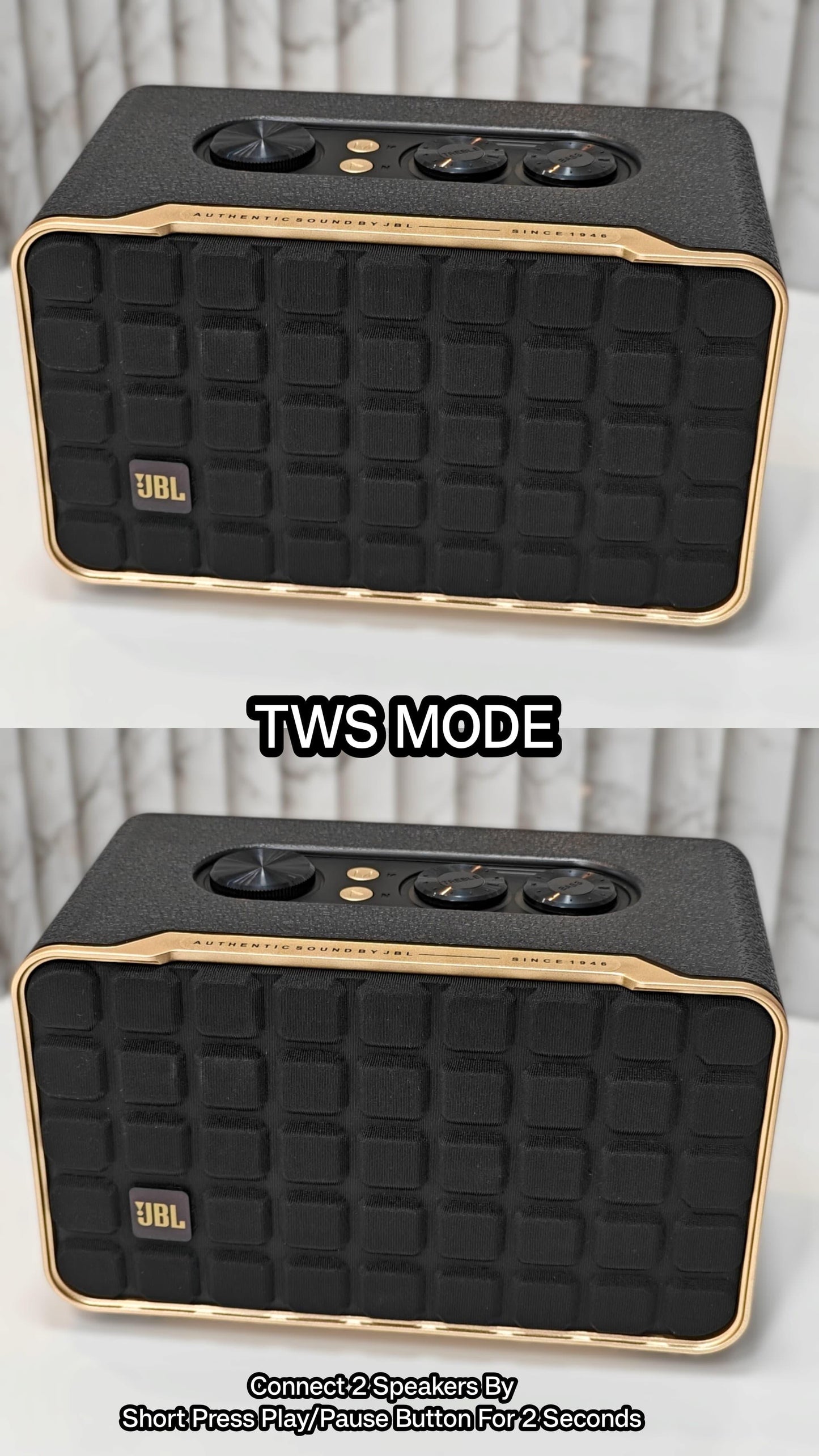 Premium Retro-Style Wireless Speaker