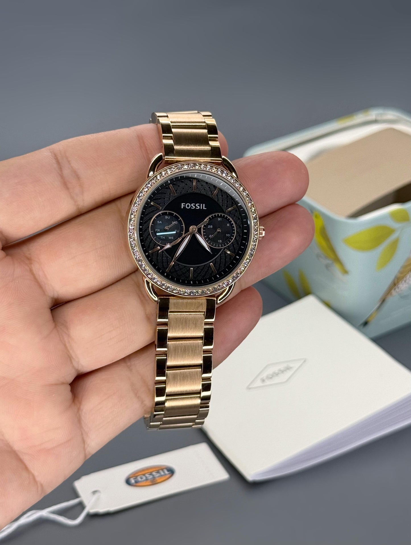 Tailor Women’s Rose Gold Analogue Watch