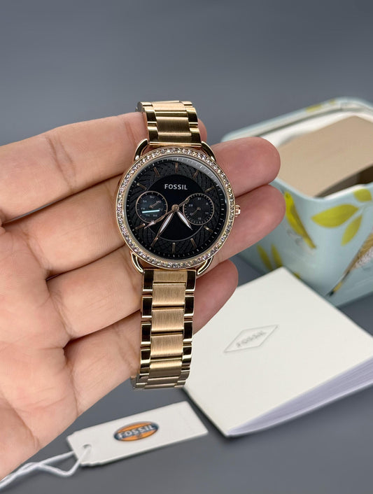 Tailor Women’s Rose Gold Analogue Watch