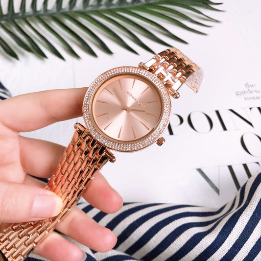 Stunning Rose Gold Watch For Girls