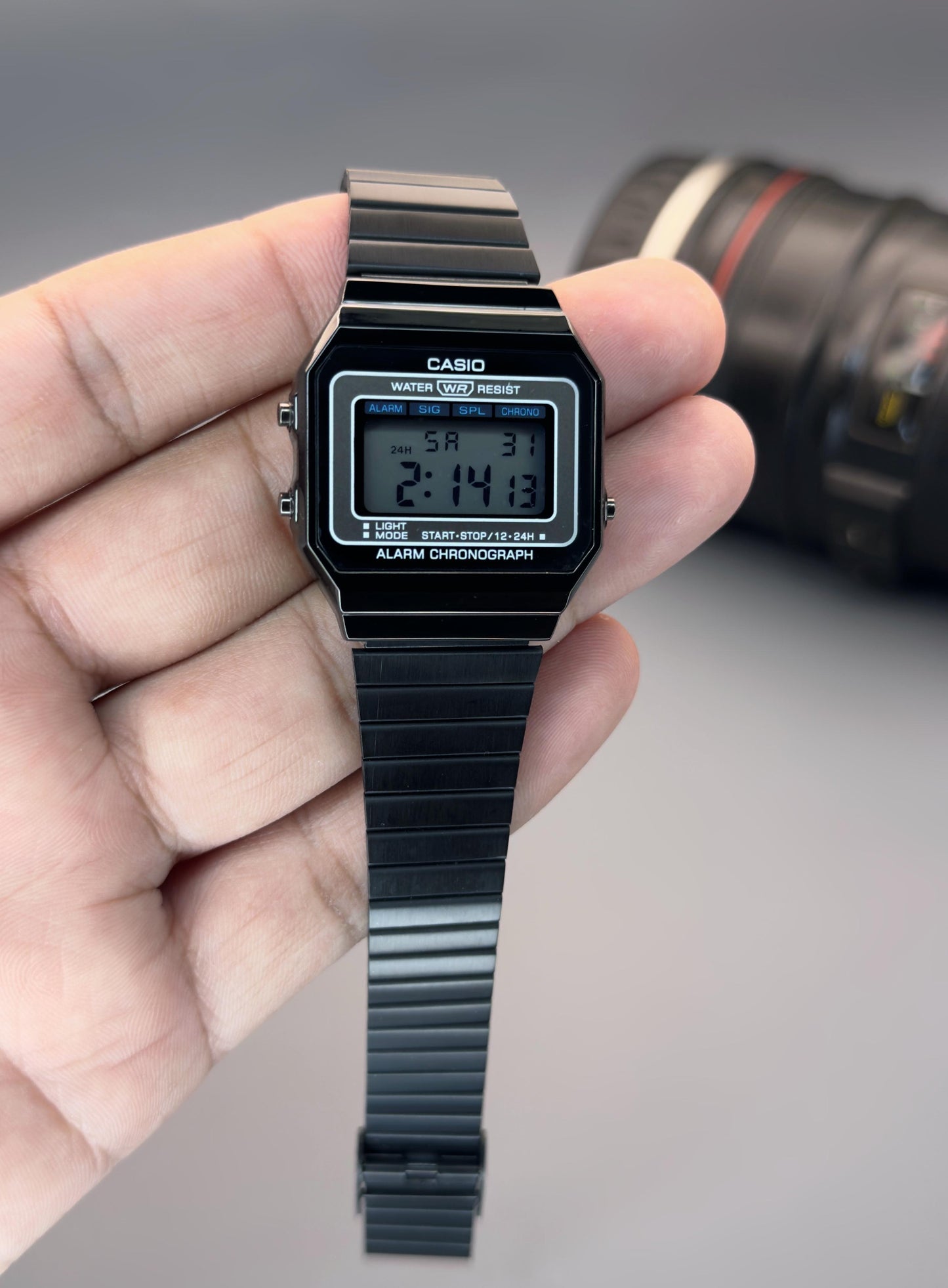 Vintage Unisex Watch - Black