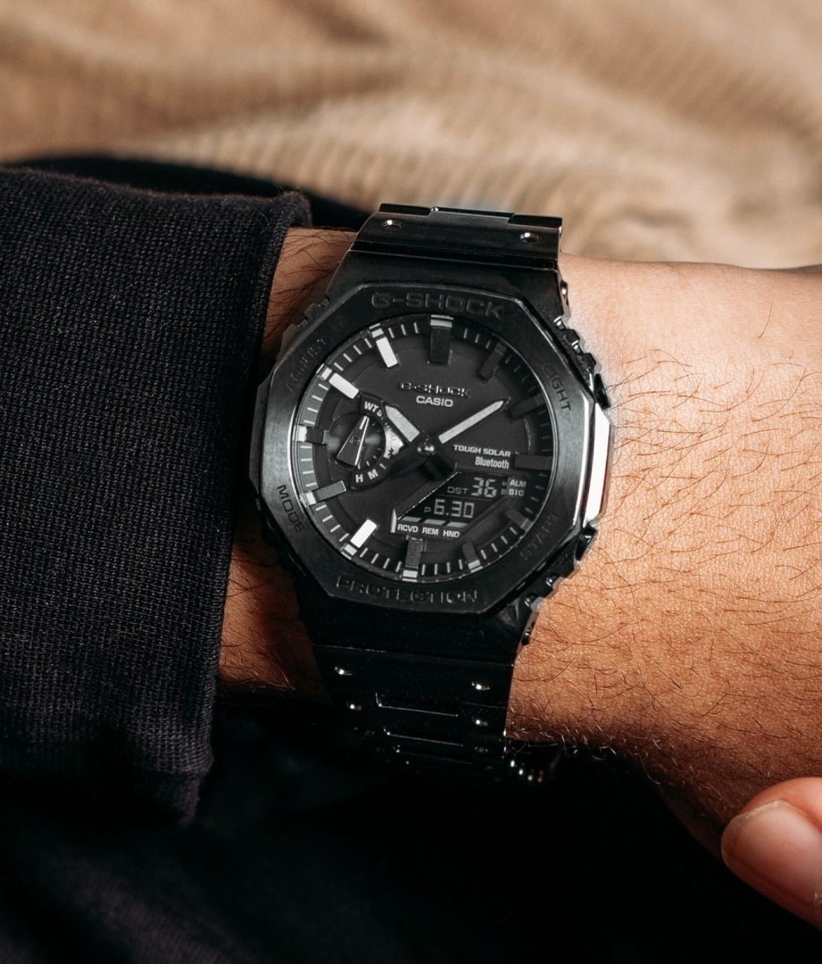 Premium Men's Watch - Classic Black Collection