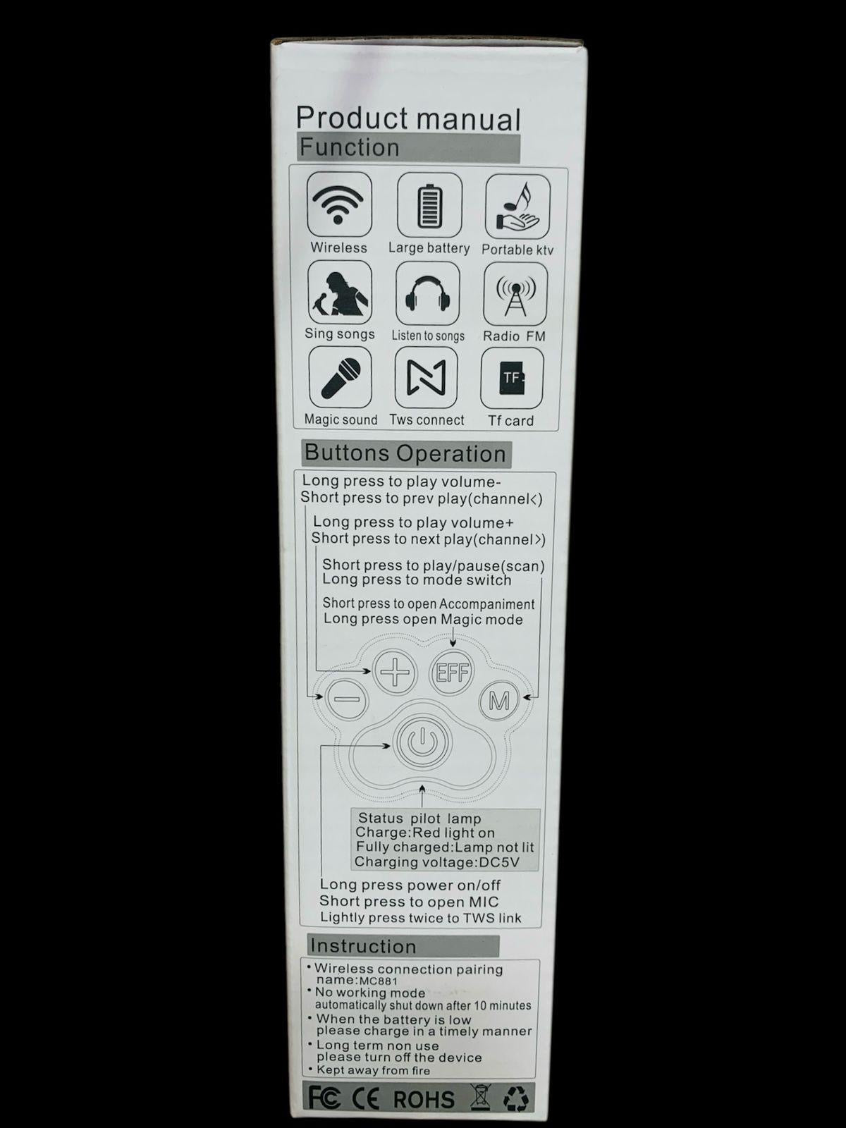 KARAOKE MIC EVER WITH UNLIMITED FEATURES
