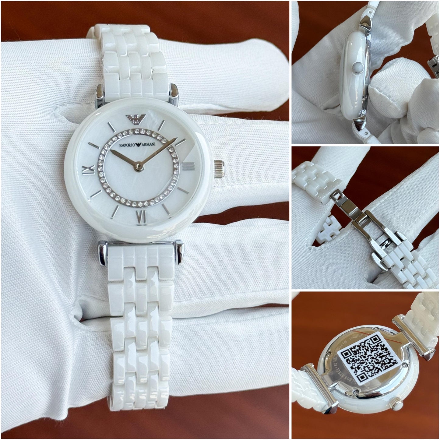 White Ceramic Women’s Timepiece
