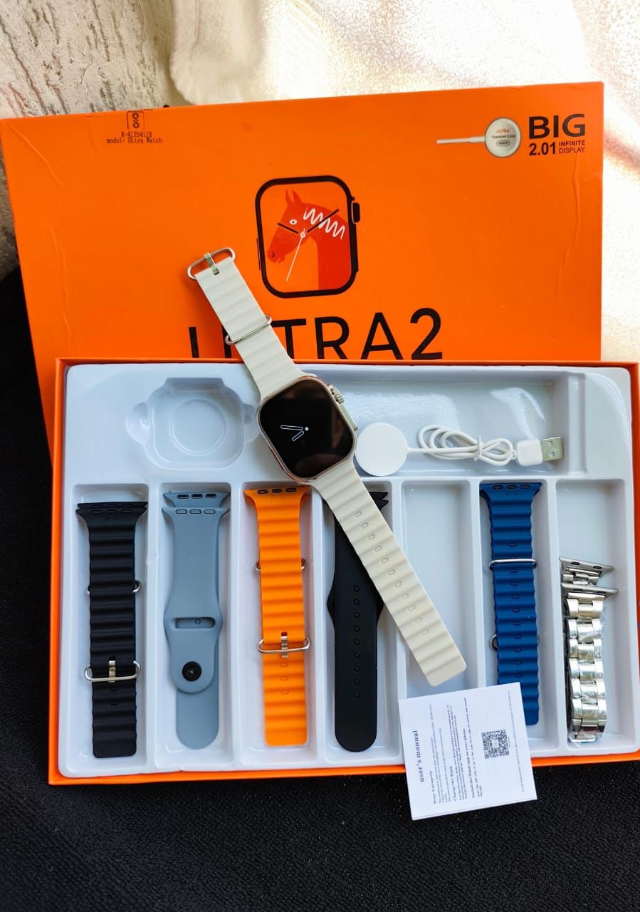 Premium 49mm Smartwatch – 7-in-1 Ultra Edition