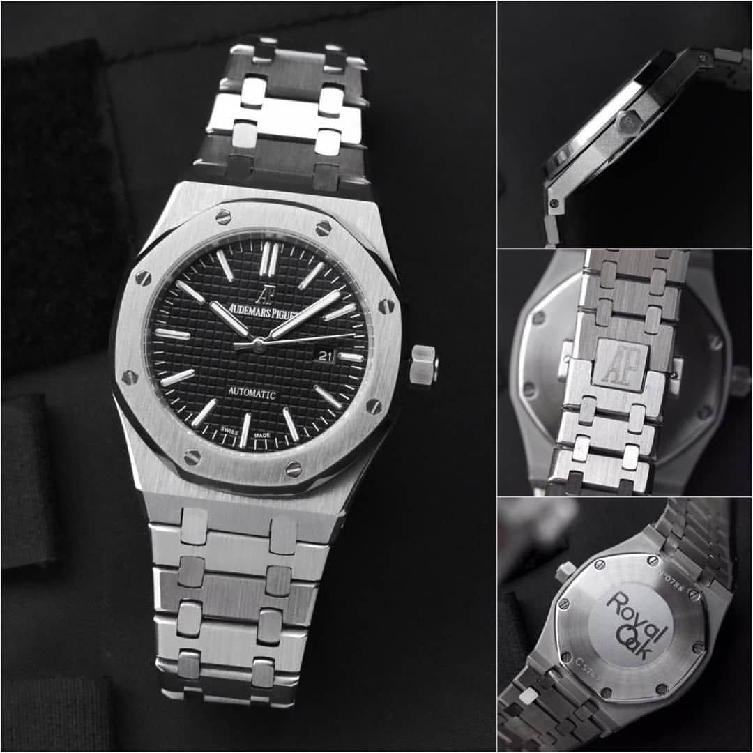 Experience the epitome of style with this desirable steel luxury watch