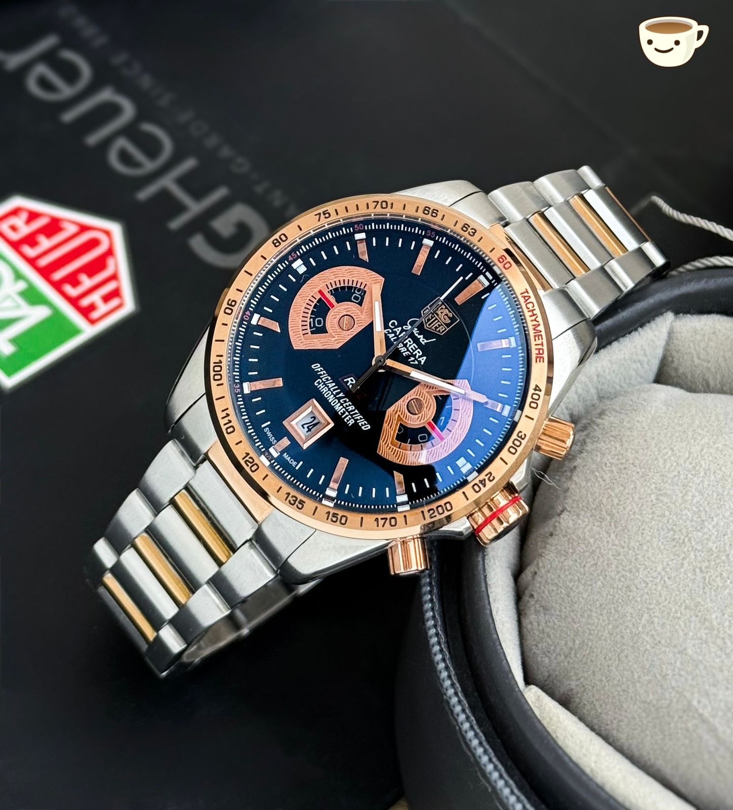 Experience the perfect blend of style and functionality with this premium men's watch