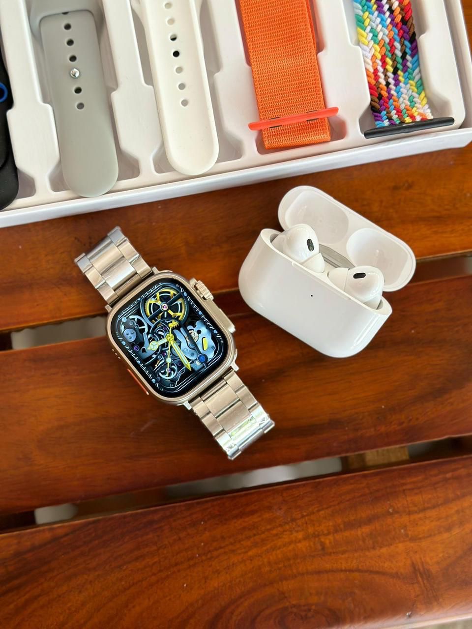Smartwatch 10in 1set - i20 Ultra Max Suit Combo