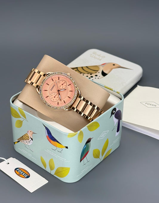 Tailor Women’s Rose Gold Analogue Watch