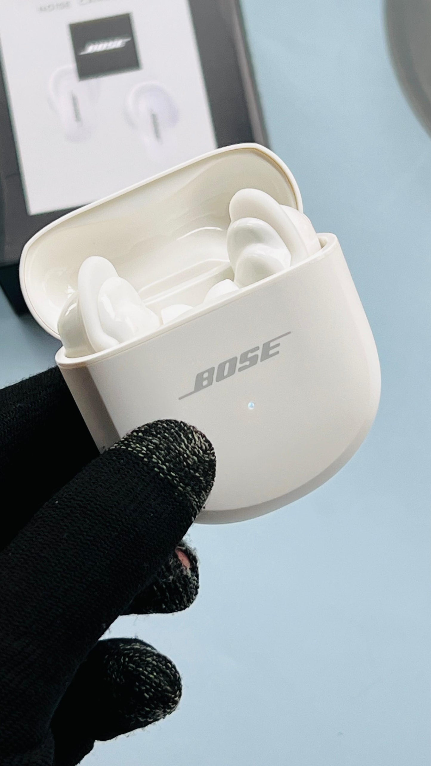 Experience exceptional sound quality with these earbuds.