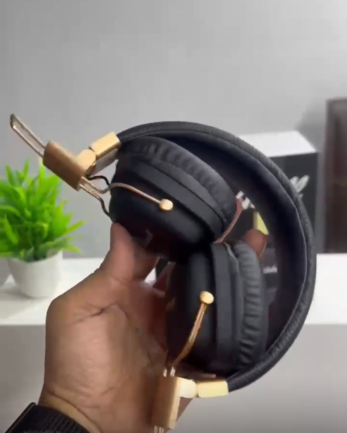 Experience exceptional sound quality with these premium headphones