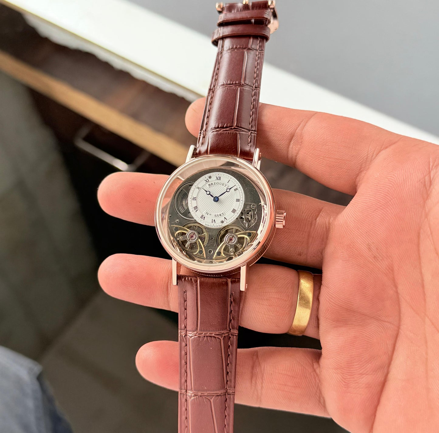 Tradition Dual Tourbillon Men's Premium Quality Watch