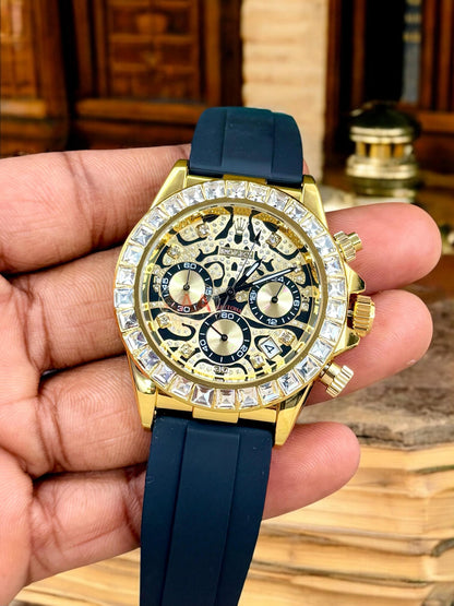 Elevate your style with this stunning men's diamond watch