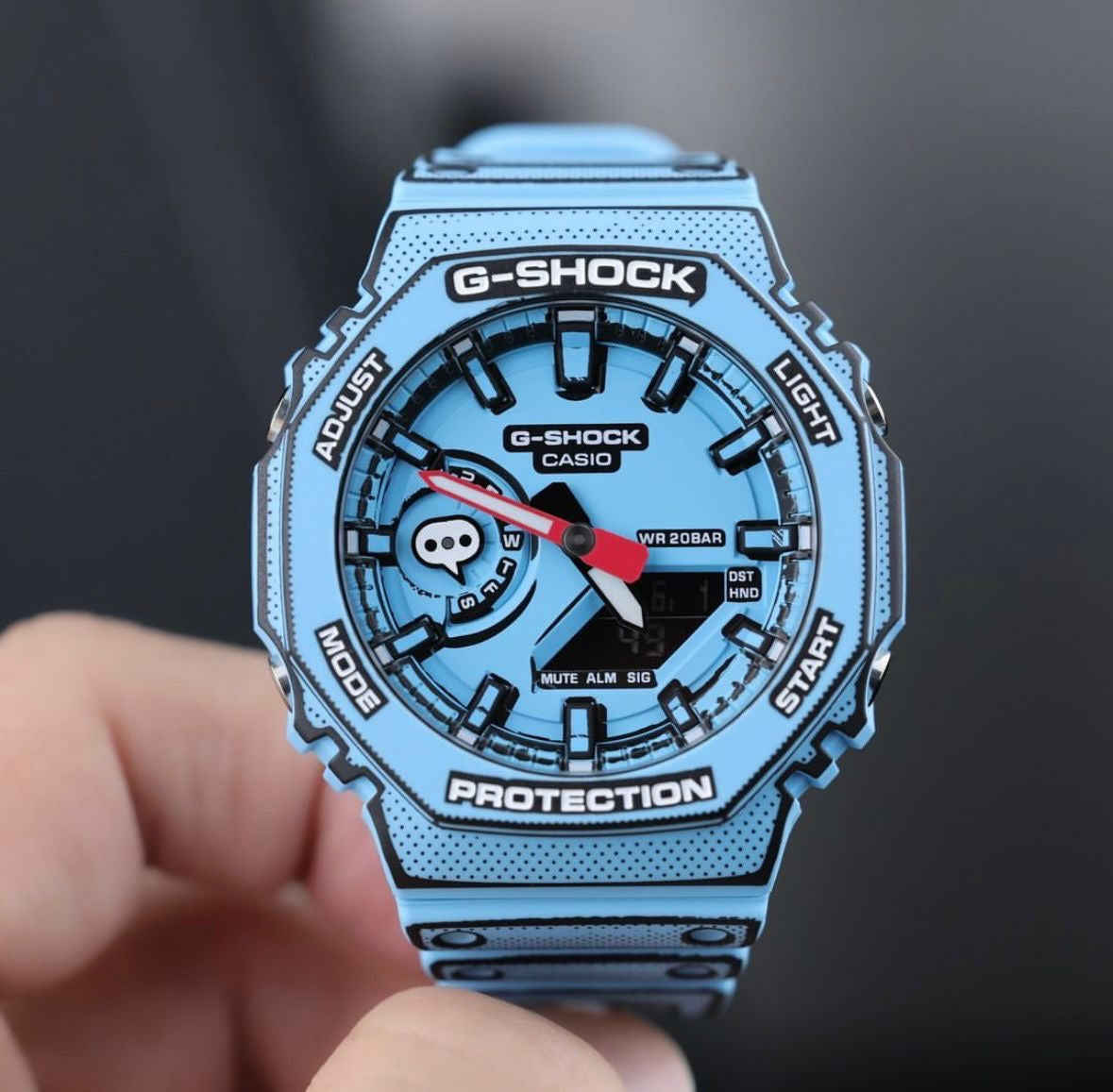 Manga Edition Analog-Digital Watch