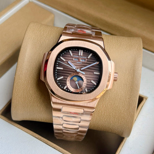 Elevate your style with this chronograph watch precise automatic movement