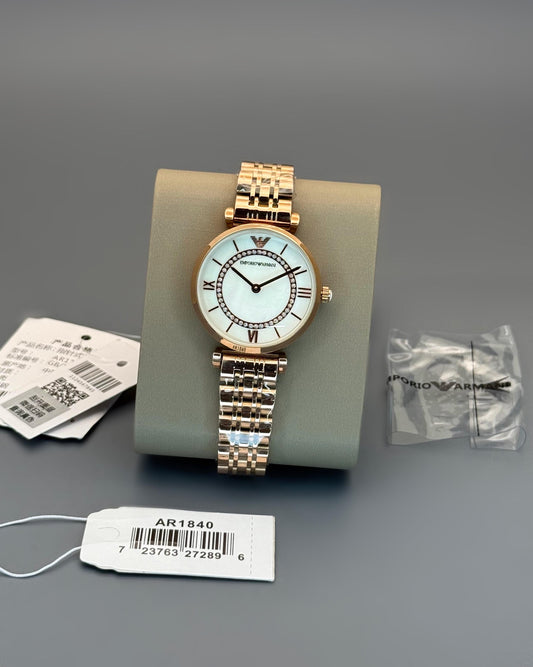 Luxury Ladies Watch – Premium 7A Quality | White Dial Edition