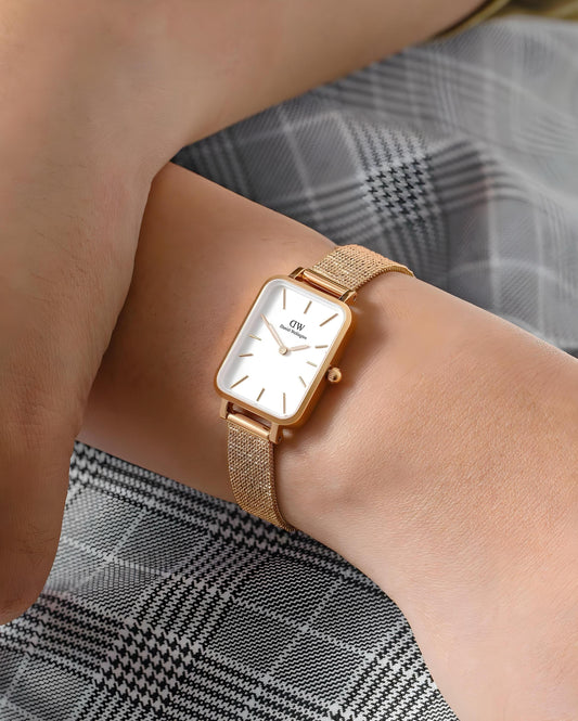 Women’s New Slim Analog Watch – Rose Gold