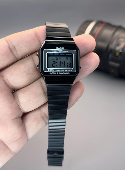 Vintage Unisex Watch - Black