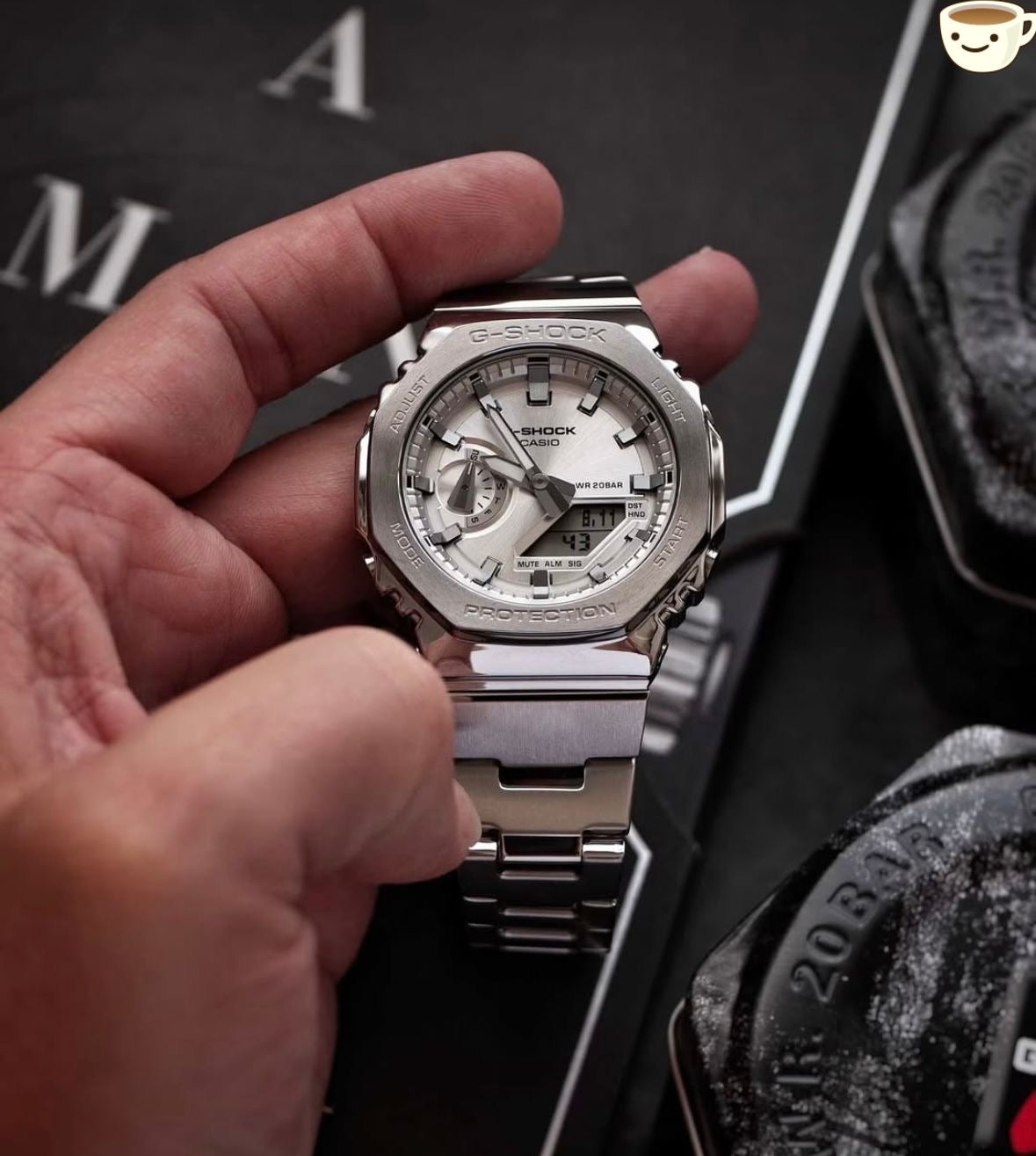 Premium Men's Watch - Classic Silver Collection
