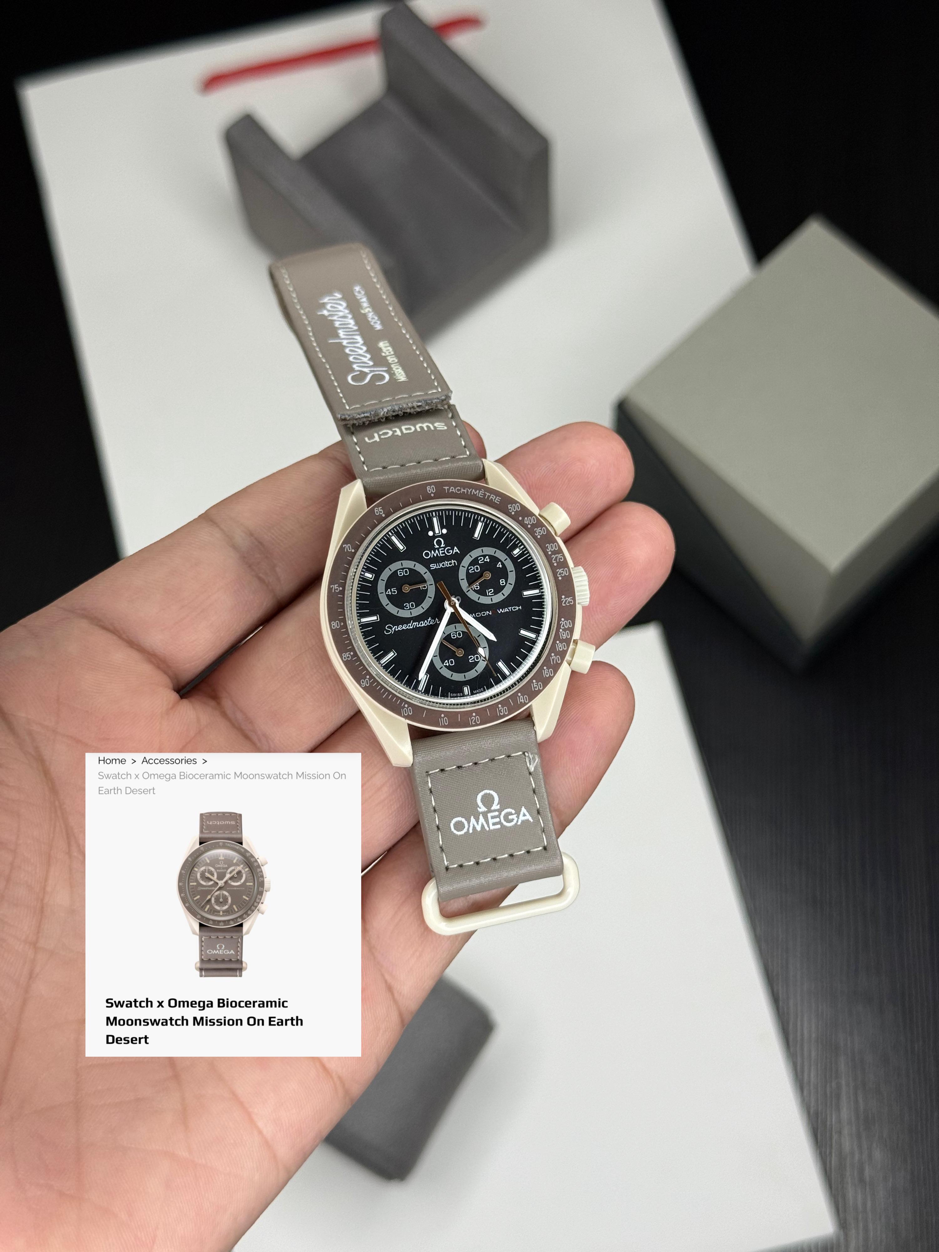 Mission On Earth Desert – Chronograph Style Watch