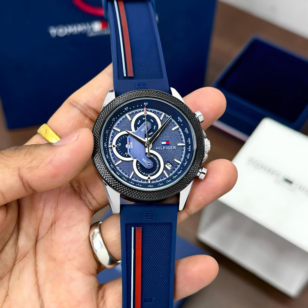 Analogue Quartz Watch – Inspired Quality BLUE Edition