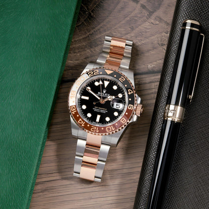 Ceramic Bezel & Steel Bracelet
Elevate your style with this premium GMT watch
