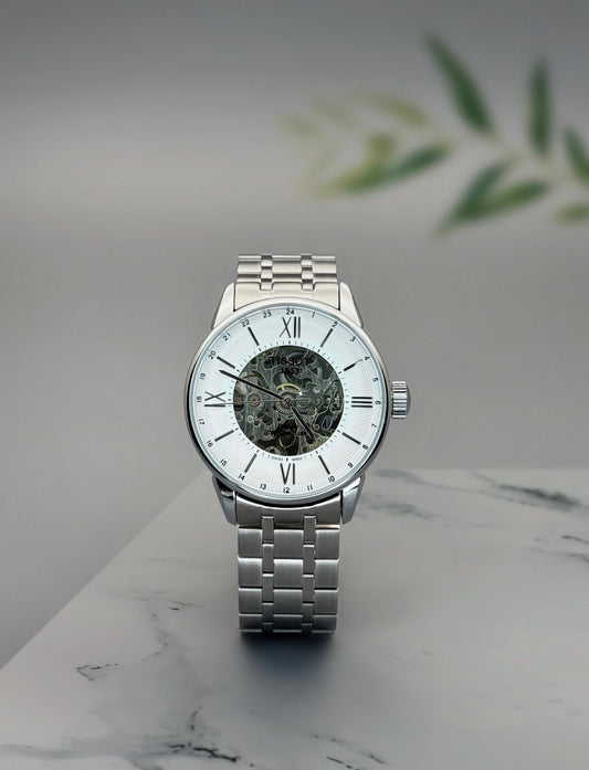 Open Dial Classic Design - Premium Men's Mechanical Watch