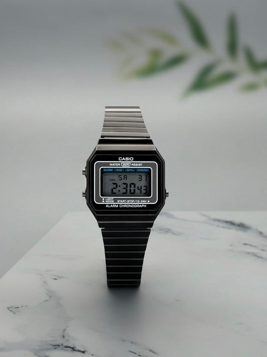 Black Vintage Unisex Watch