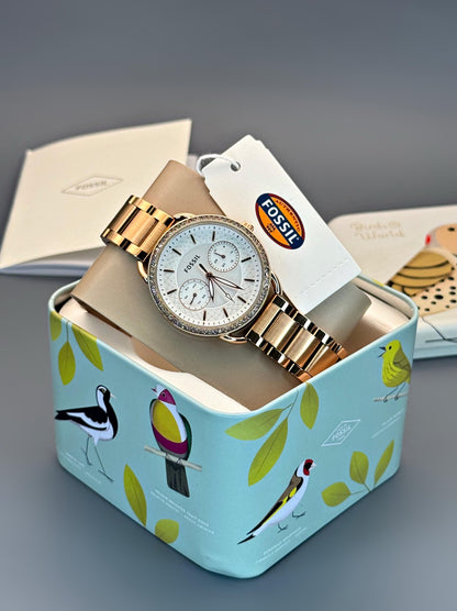 Tailor Women’s Rose Gold Analogue Watch