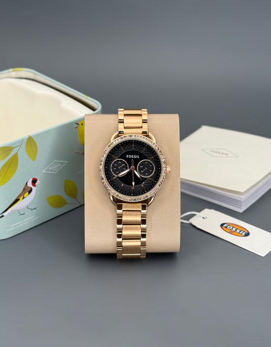 Tailor Women’s Rose Gold Analogue Watch