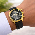 Gold Black Chronograph – inspired quality edition