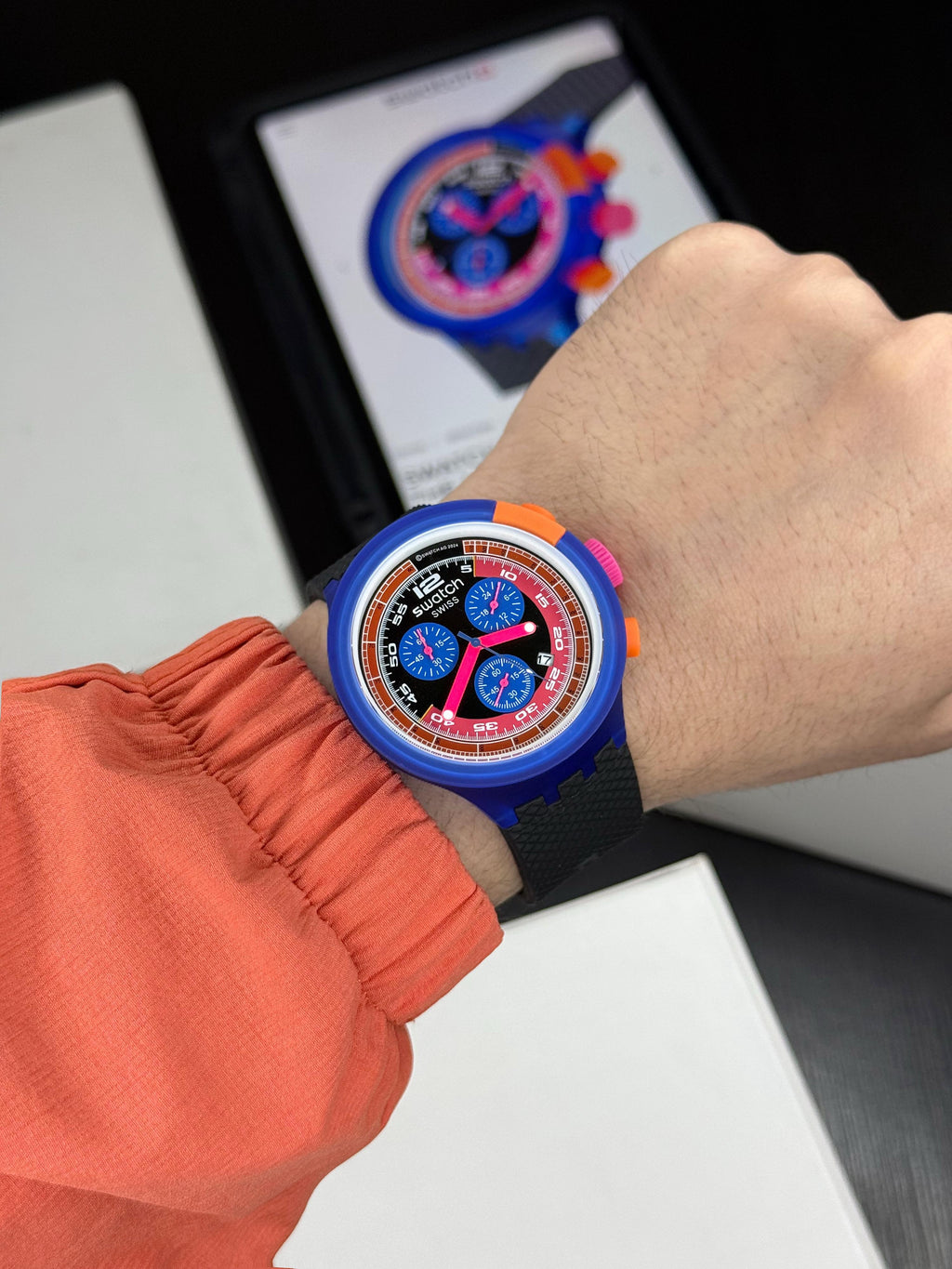 Checkpoint Black Chronograph – Bold Performance Edition