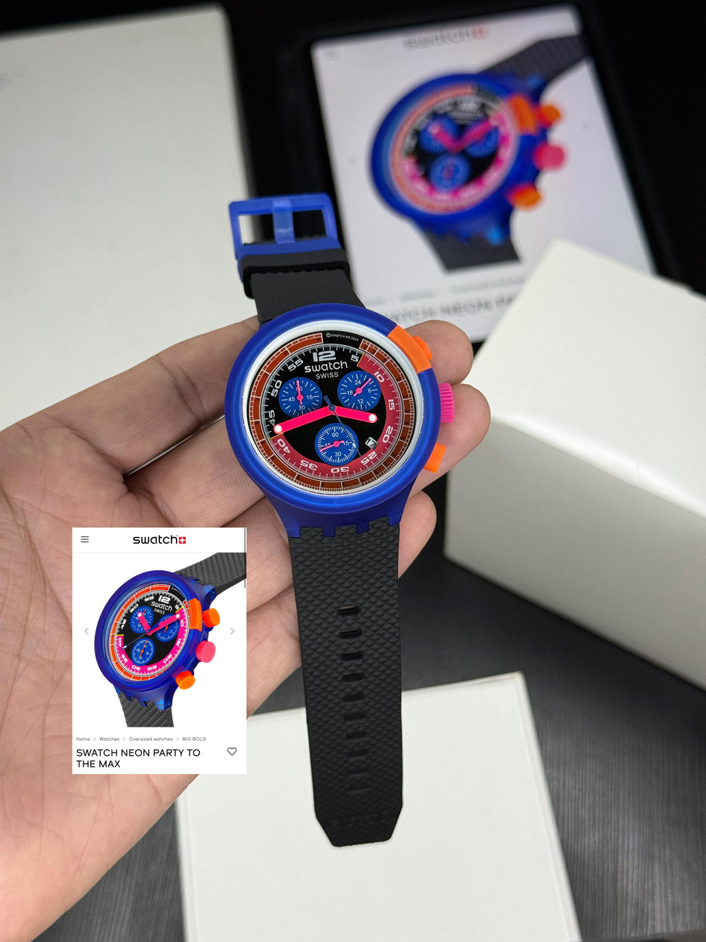 Checkpoint Black Chronograph – Bold Performance Edition