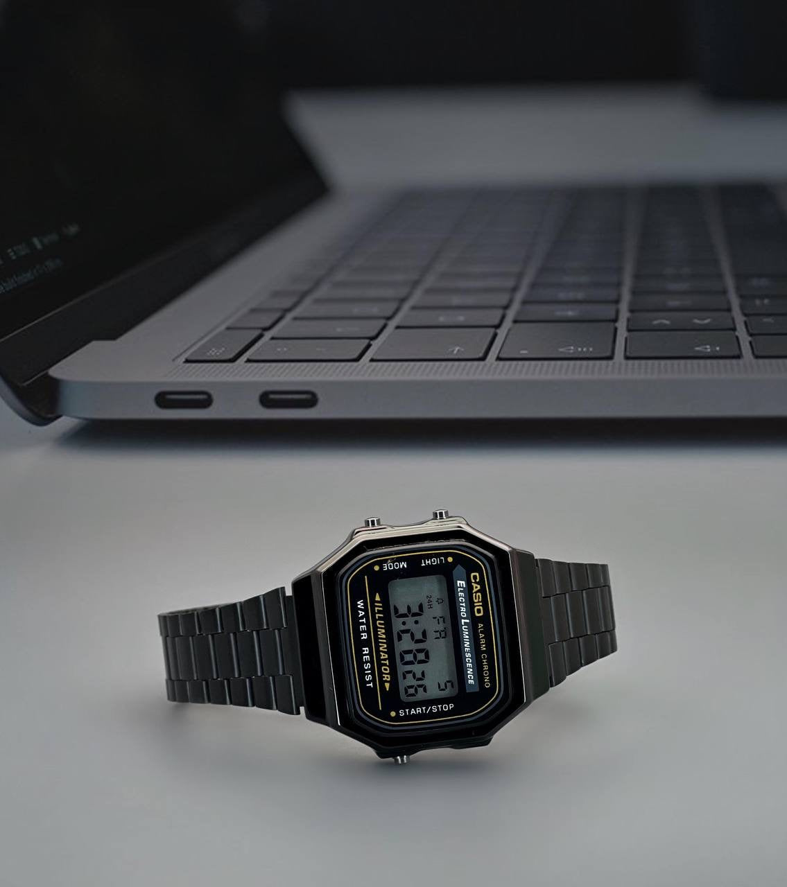 Black Vintage Unisex Collection Watch