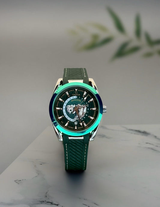 Premium watch with automatic Aqua Terra movement