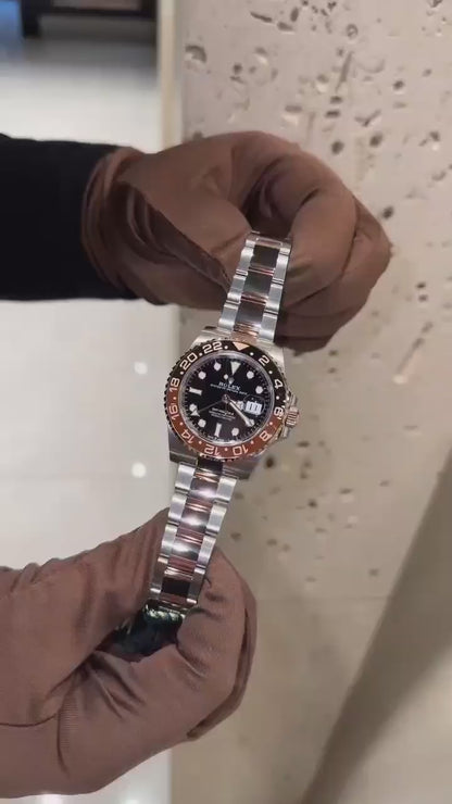 Ceramic Bezel & Steel Bracelet
Elevate your style with this premium GMT watch