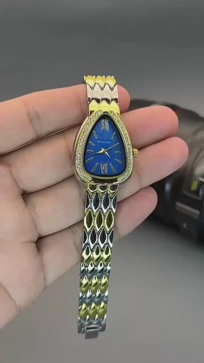 Elegant Oval Dial and Quartz movement Ladies Watch