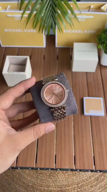 Stunning Rose Gold Watch For Girls