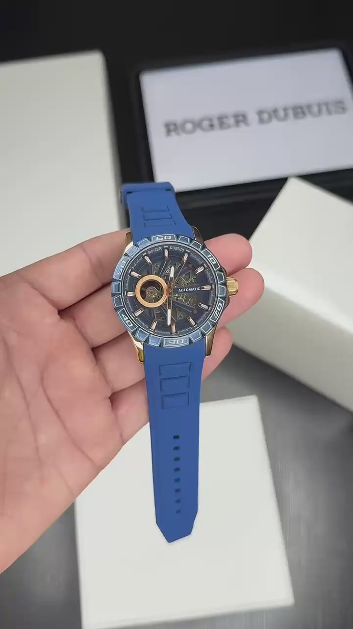 Full Automatic Water Resistant Watch – Bold Sporty Design