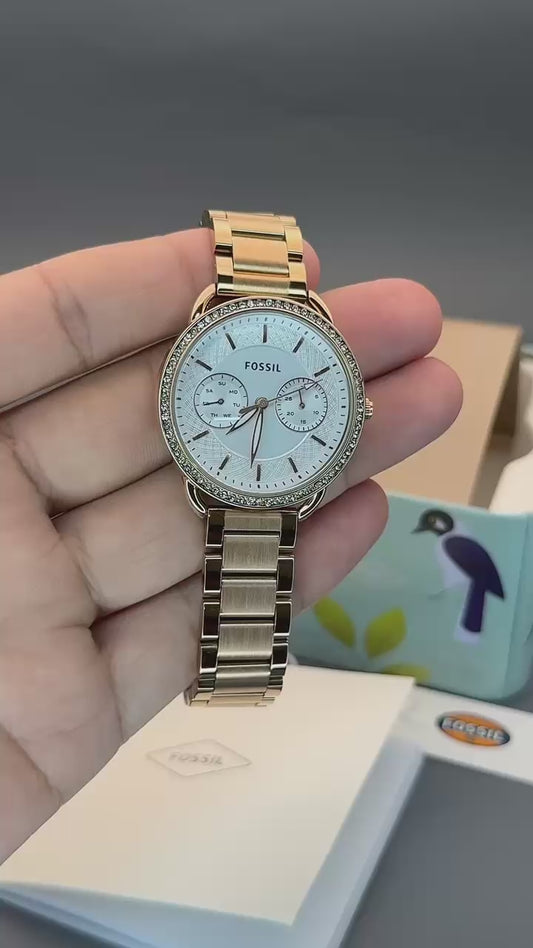 Tailor Women’s Rose Gold Analogue Watch
