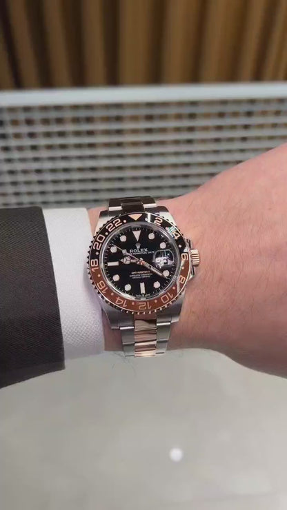 Ceramic Bezel & Steel Bracelet
Elevate your style with this premium GMT watch