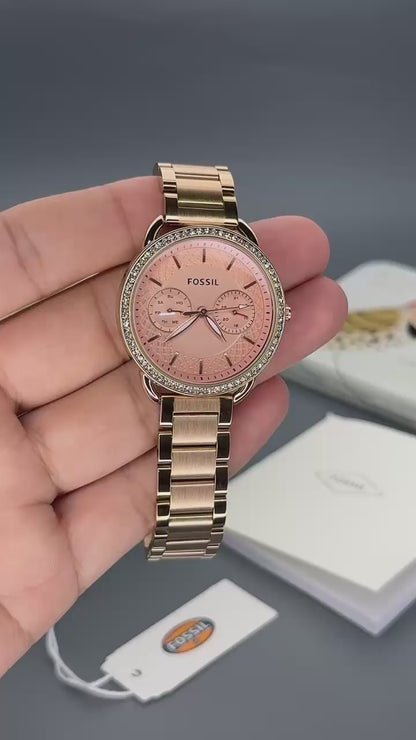 Tailor Women’s Rose Gold Analogue Watch